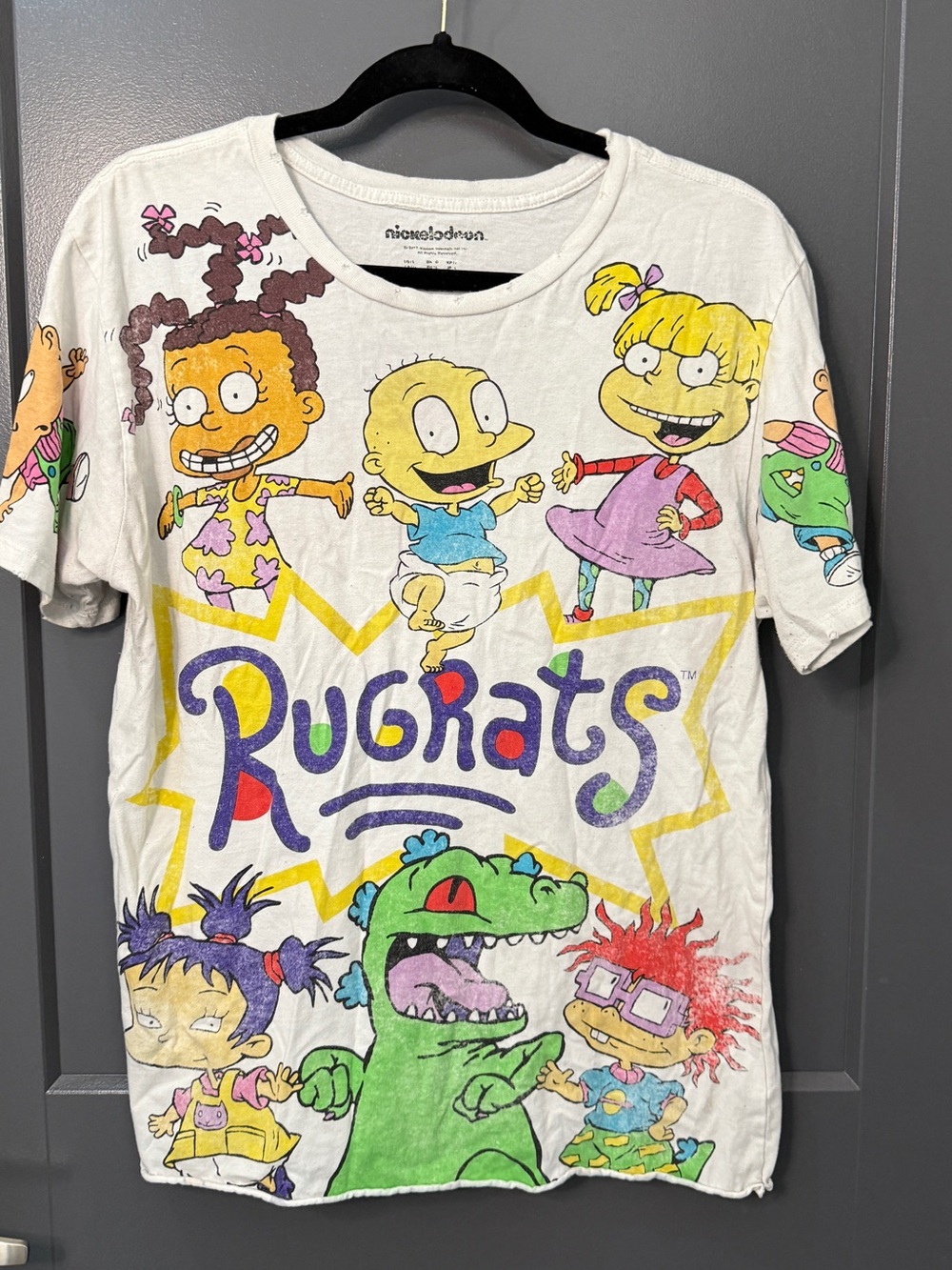 Nickelodeon Rugrats White Graphic Tee